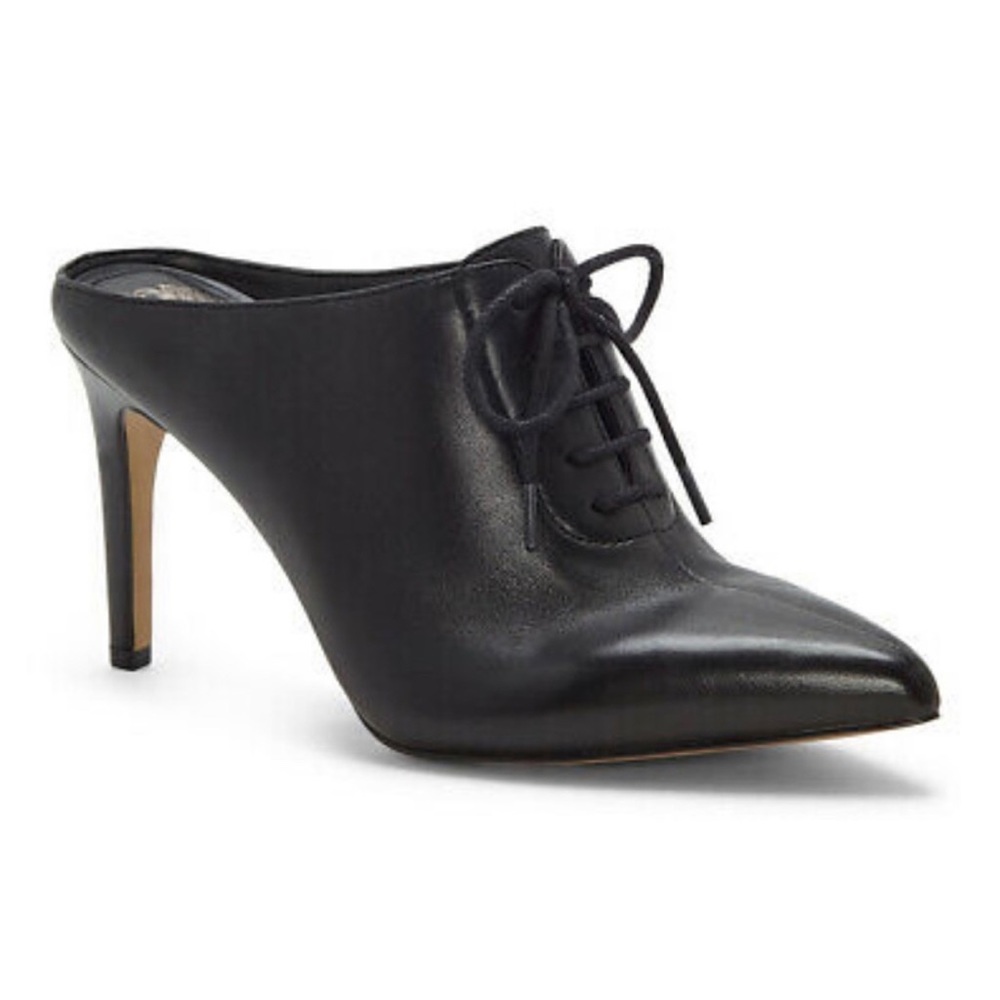 Vince Camuto Lace-up Maivyn Leather Mule 6.5